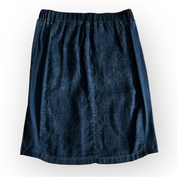 Yest UK Linen Pocket Skirt w/Stretch Panels - Picture 9 of 12